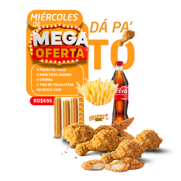 Oferta 5 piezas